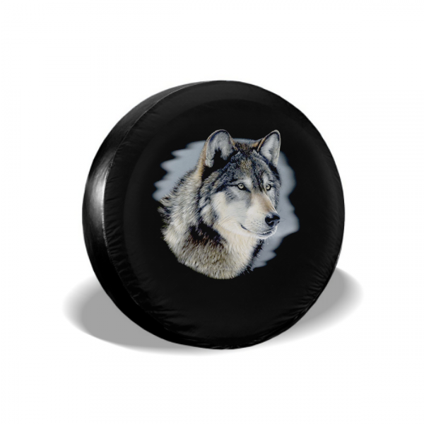 Wolf Head Spare Tire Cover For Jeep/RV/Camper/SUV - MyFaceTshirt