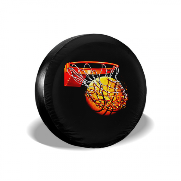 Hot Blood Basketball Frame Spare Tire Cover - MyFaceTshirt