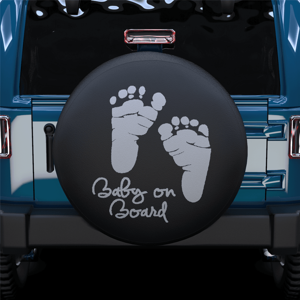 Baby On Board Spare Tire Cover - MyFaceTshirt