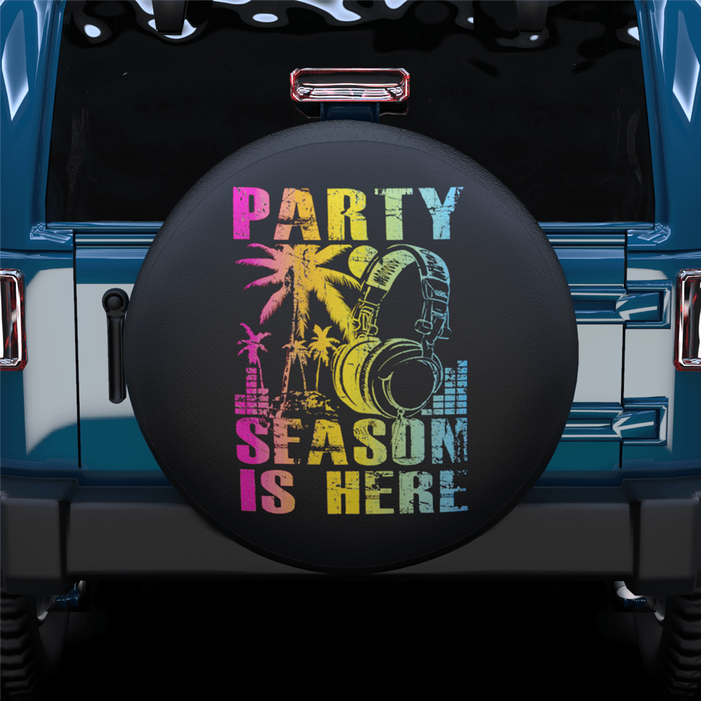 Party Season Spare Tire Cover For Jeep/RV/Camper/SUV - MyFaceTshirt