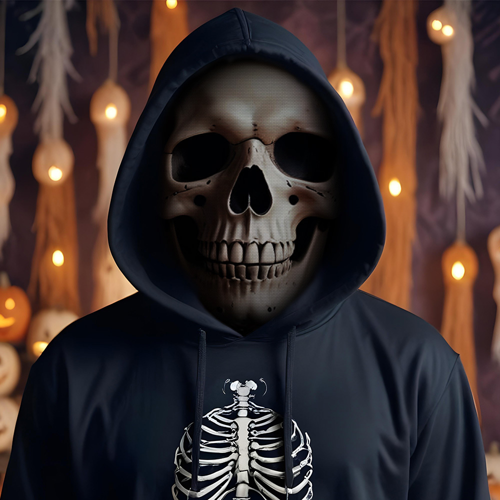 Custom Face 3D Spoof Mask Personalized Cosplay Funny Mask Performance Mask for Party Halloween Gifts - Get Photo Blanket