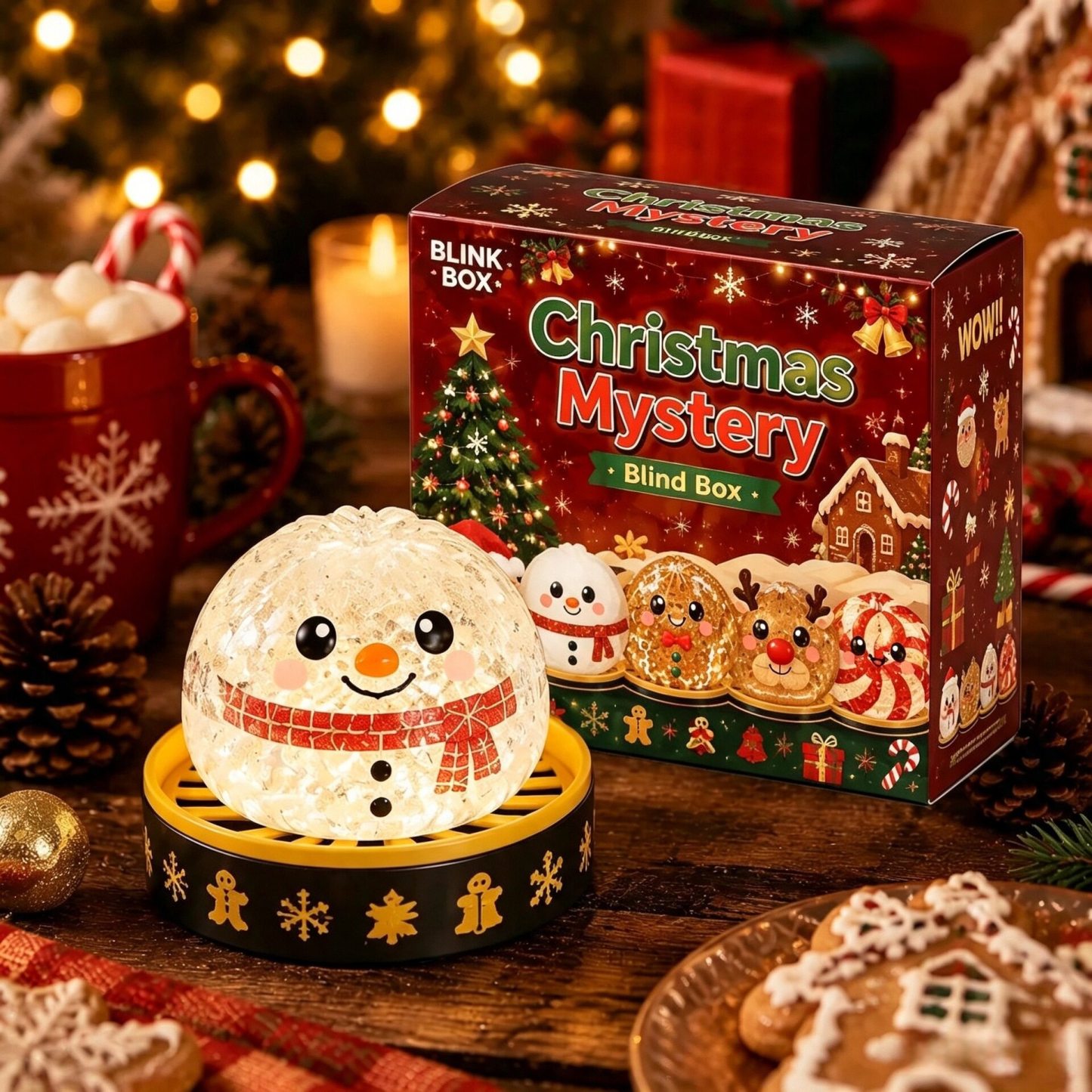Christmas Dumpling Squeeze Toy, Christmas dumpling squeezing soft cute toy,Holiday Gifts & Party Decor