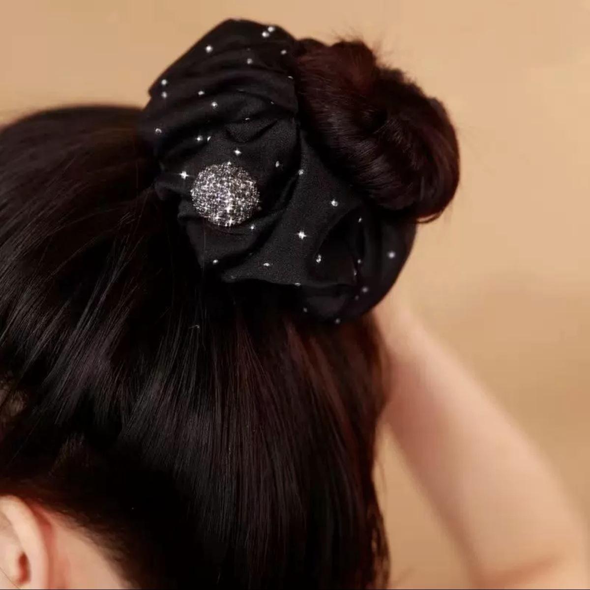 Instant Updo Magic  Easy Twist Fold Styling for Perfect Buns Hair Accessory for Women - Get Photo Blanket