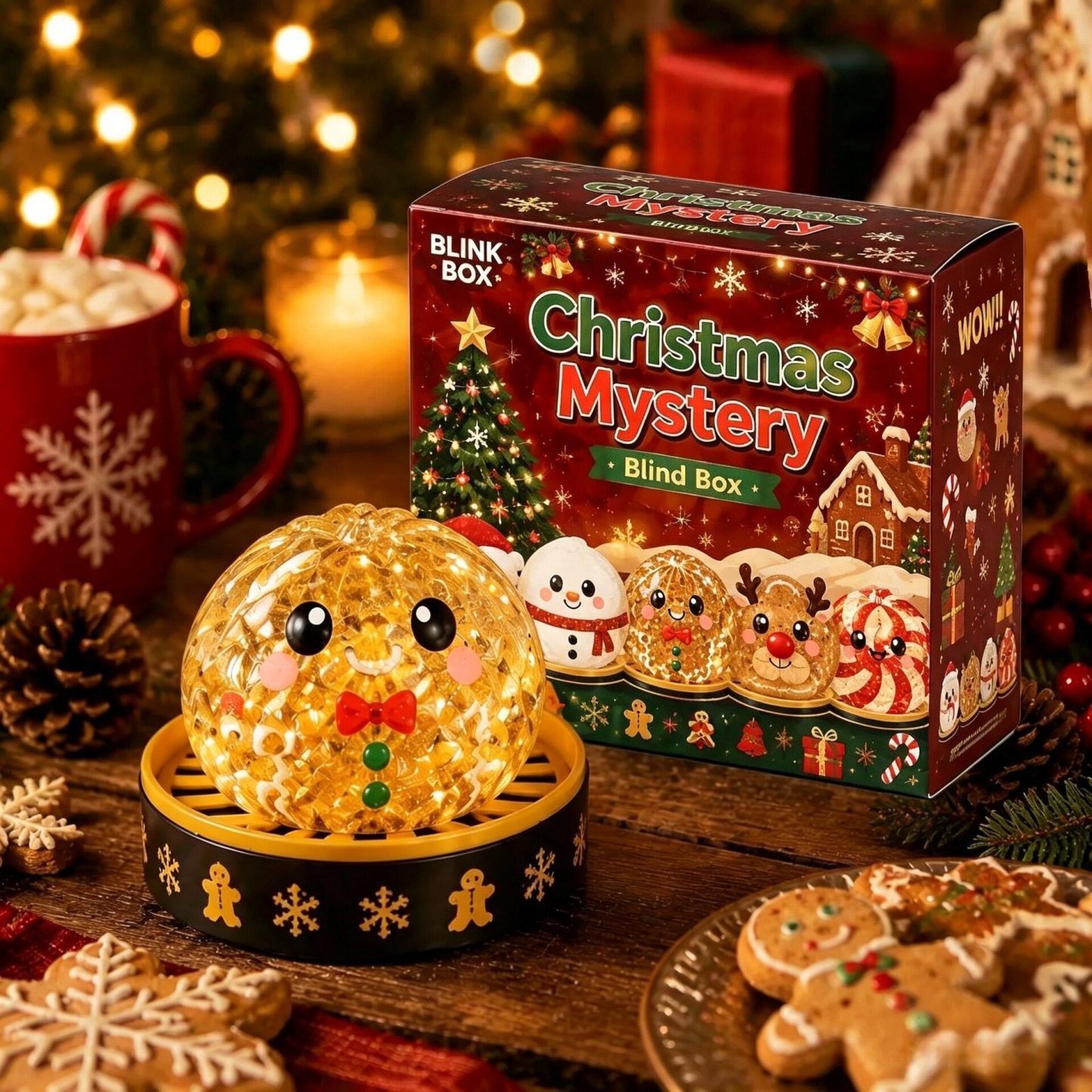 Christmas Dumpling Squeeze Toy, Christmas dumpling squeezing soft cute toy,Holiday Gifts & Party Decor