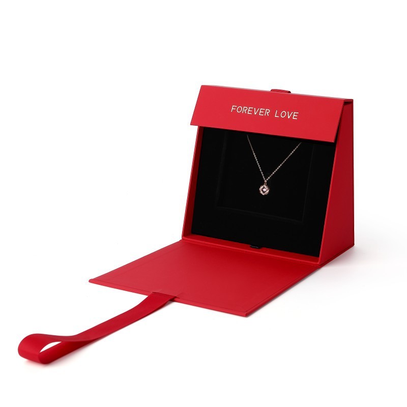 FOREVER LOVE Necklace Box(6.29"*6.29"3.85") - Get Photo Blanket