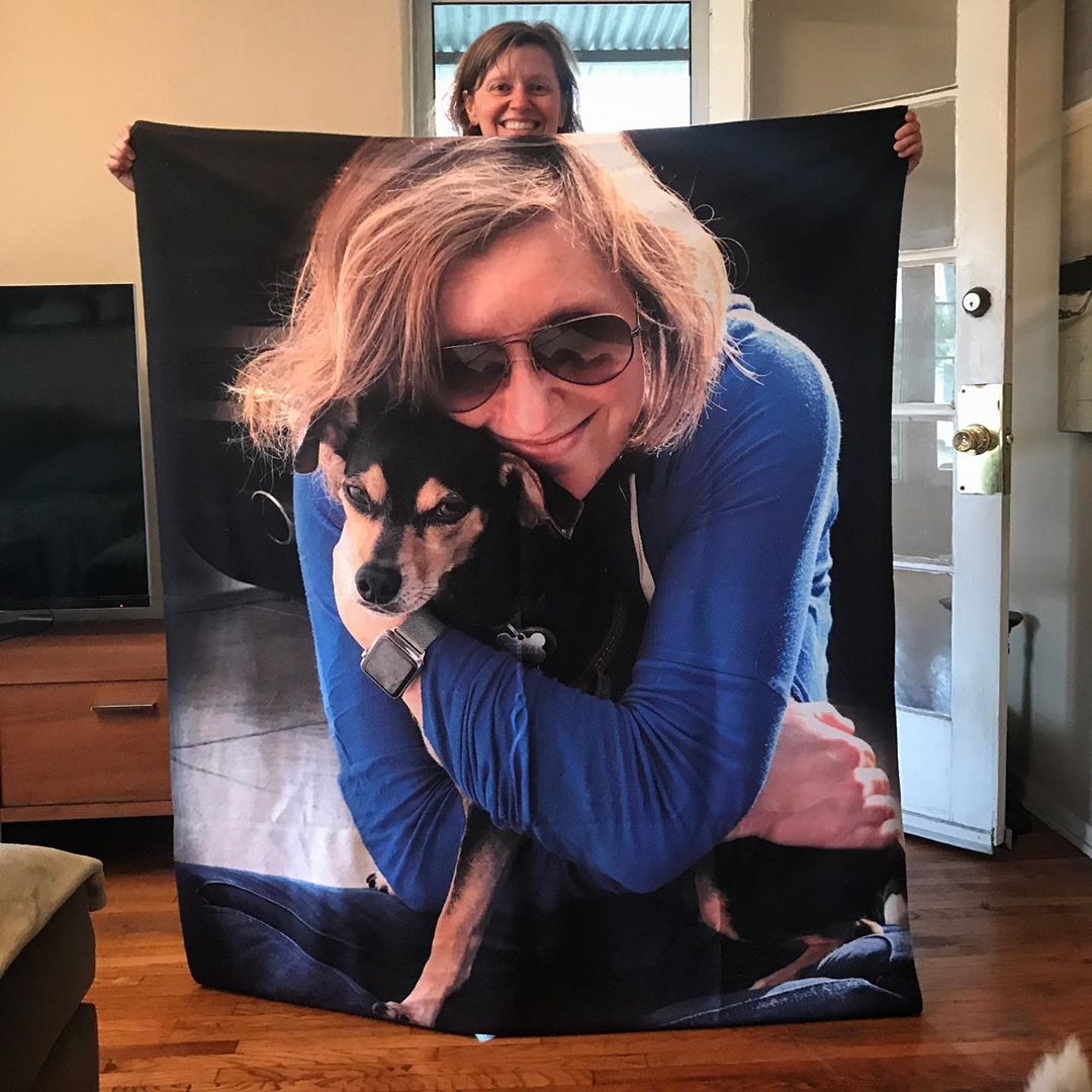 Custom Picture Blankets Personalized Photo Blankets Soft Blanket Gifts for Family