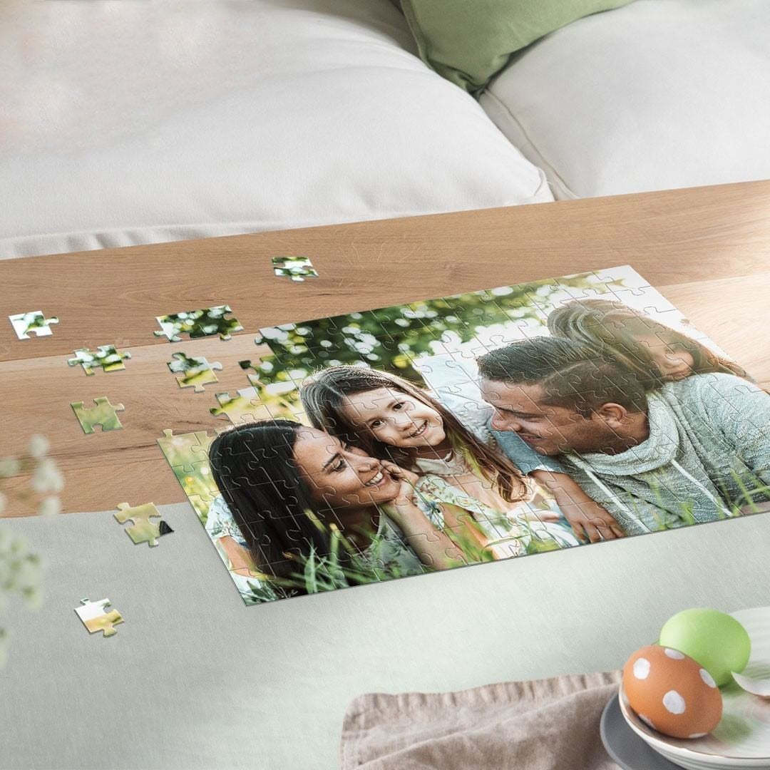 Personalized Puzzles Custom Photo Jigsaw Puzzle Family Gift Ideas Best Indoor Gifts 35-1000 pieces