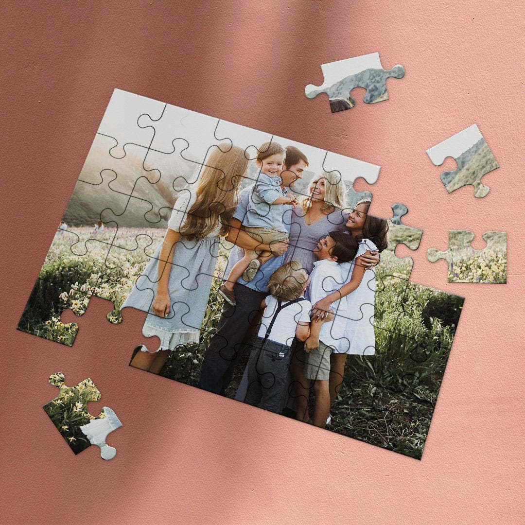 Custom Puzzle Photo Jigsaw Puzzle Best Personalized Indoor Gifts 35-1000 Pieces Make Your Own Puzzle