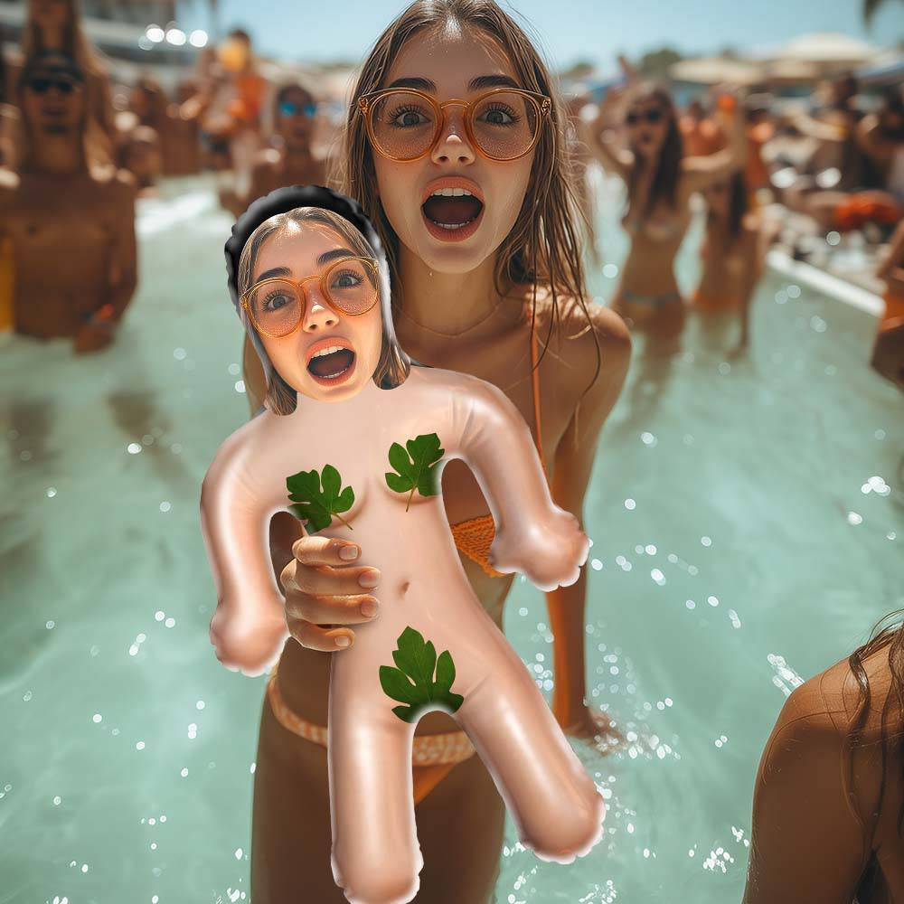 Personalized Sexy Girl Air Minime Blow Up Dolls Funny Inflatable Sexy Doll - Get Photo Blanket