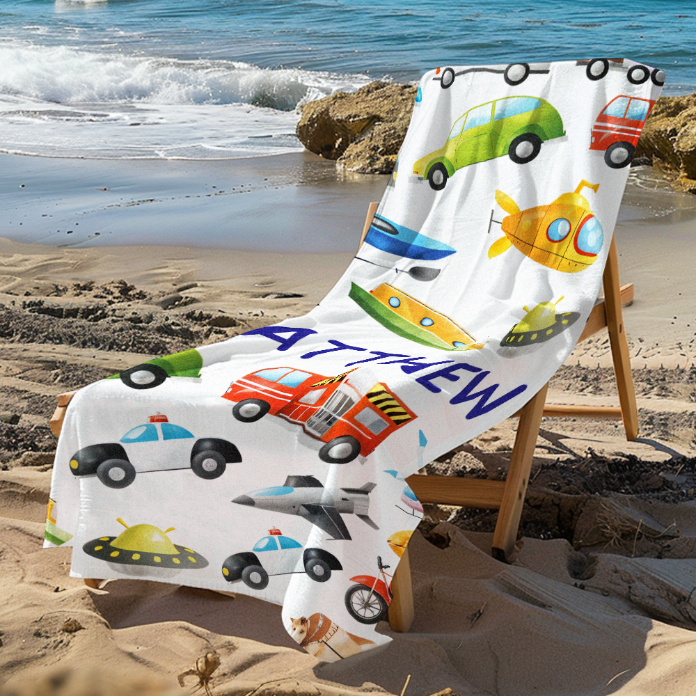 Personalized Lovely Kid Towel for Summer & Beach