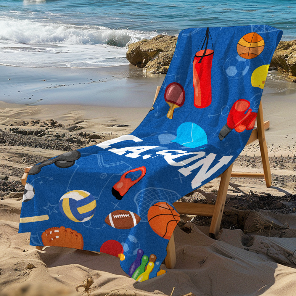 Personalized Lovely Kid Towel for Summer & Beach