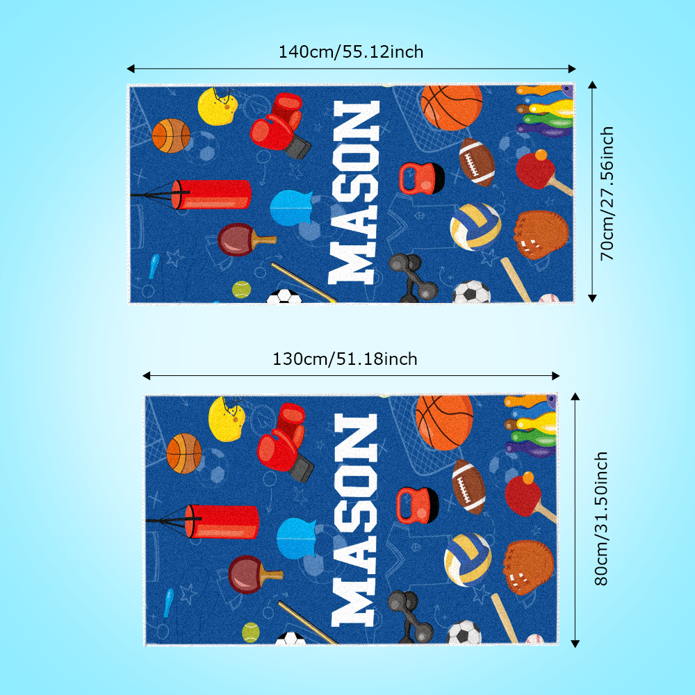 Personalized Lovely Kid Towel for Summer & Beach