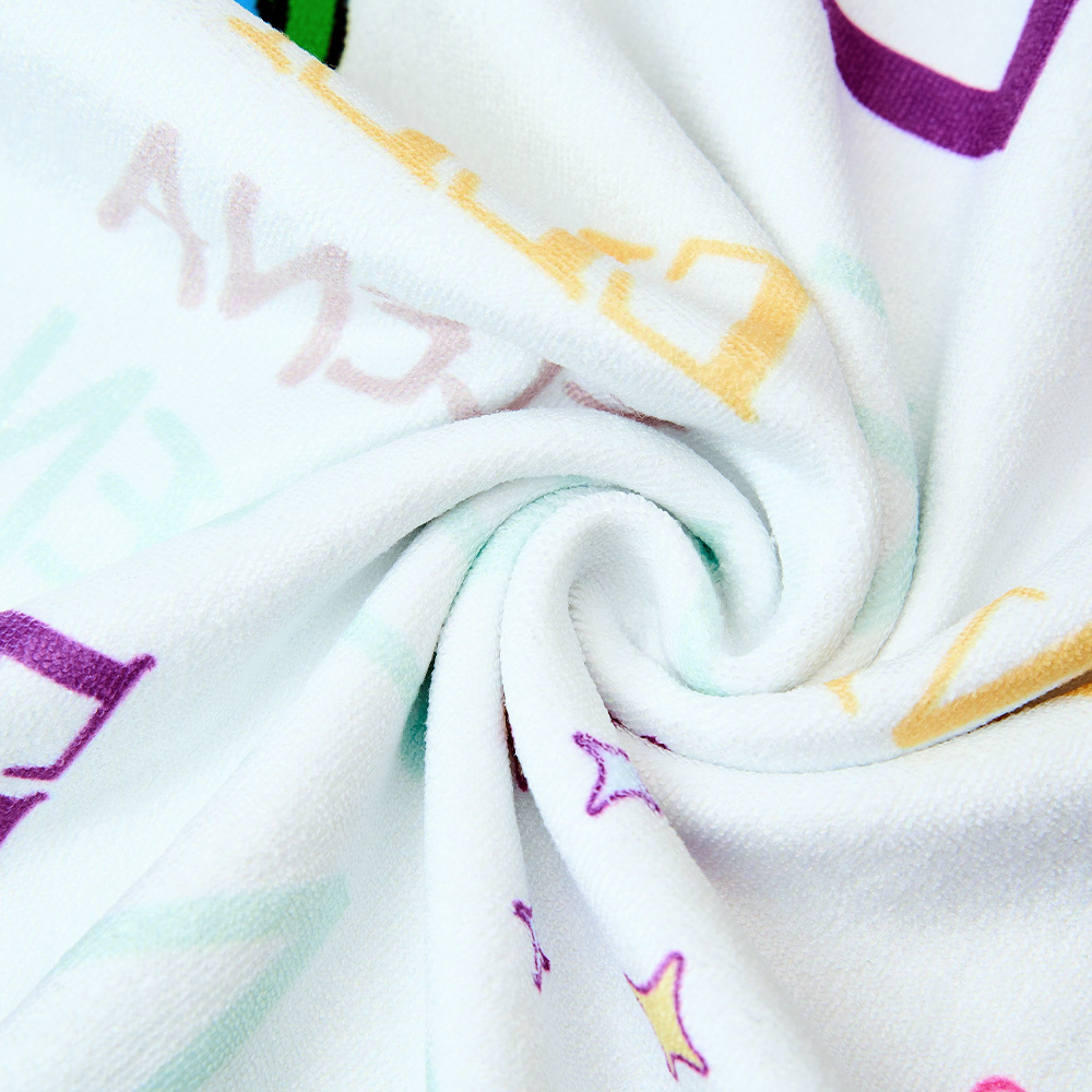 Custom Checkerboard Spiral Ray Hooded Beach Towel Personalized Cousin Crew Beach Towel with Name Summer Gift for Kids