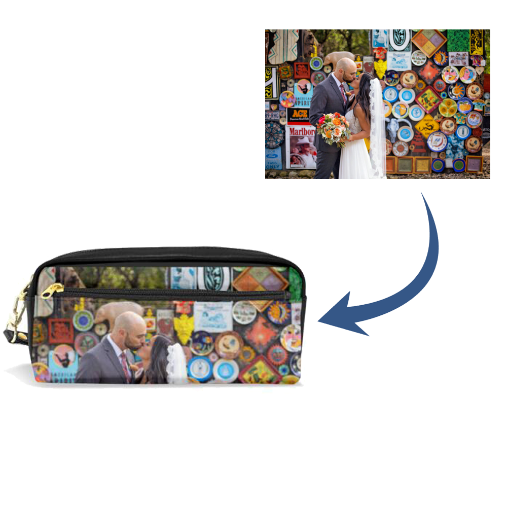 Back To School Personalized Photo Zip Storage Bag - Get Photo Blanket