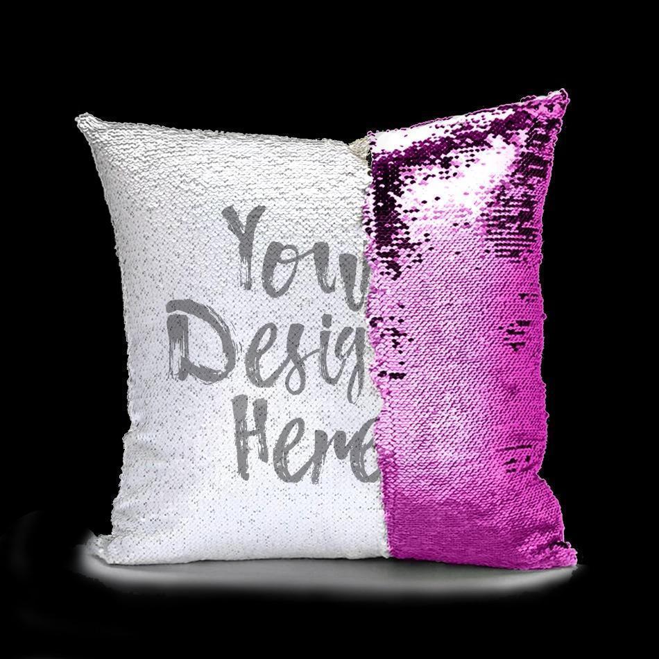 Personalized Photo Sequin Pillow