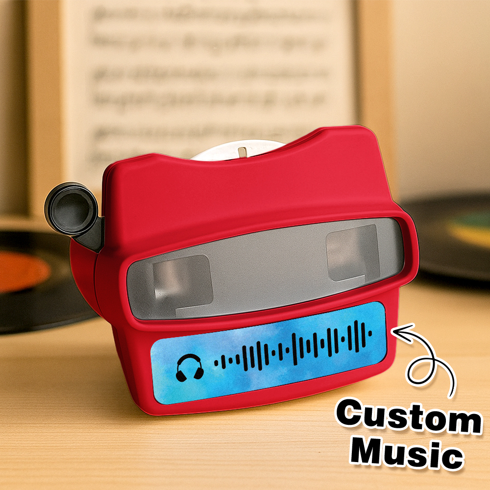 Custom B3D Viewfinder and Reel Personalized Gift with your own photos