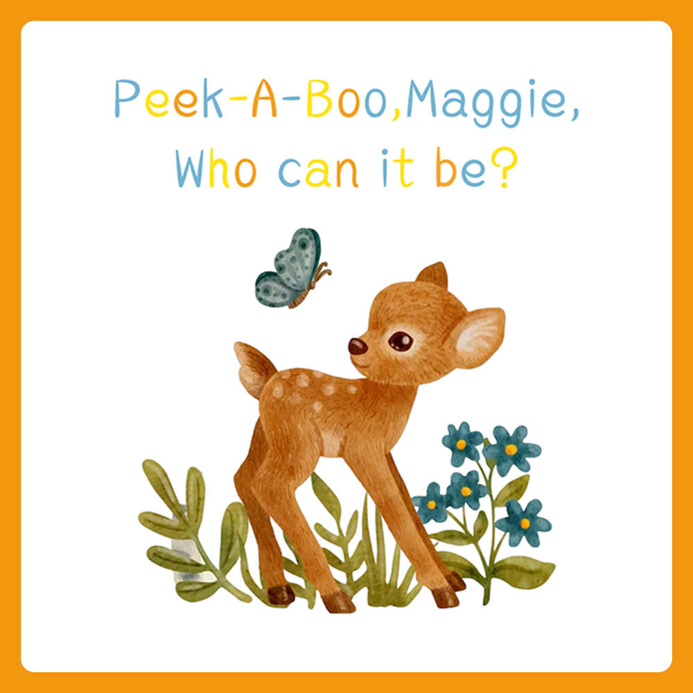 Personalized Children's Book Baby Family Member Cognitive Book Custom Name and Content - Get Photo Blanket