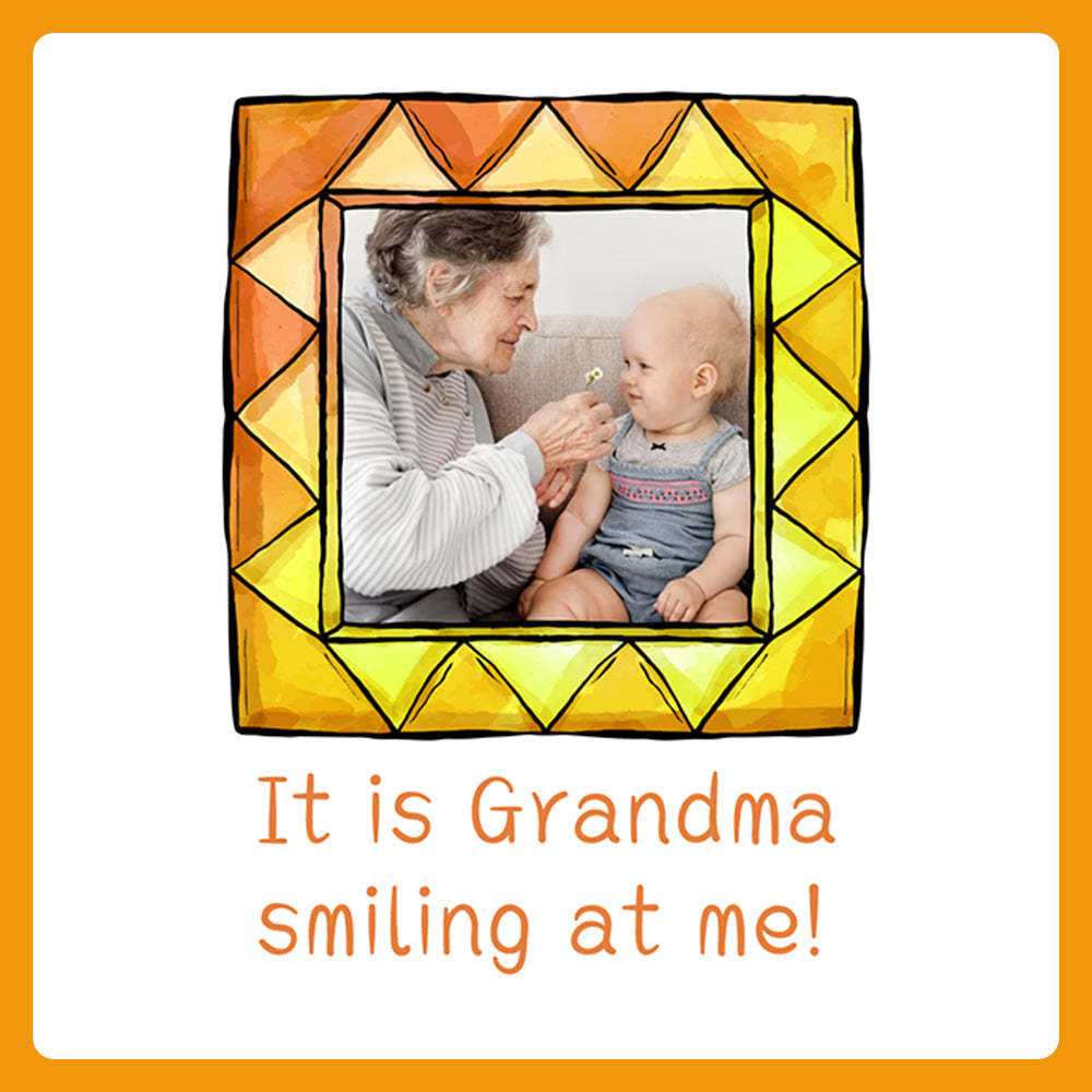 Personalized Children's Book Baby Family Member Cognitive Book Custom Name and Content - Get Photo Blanket