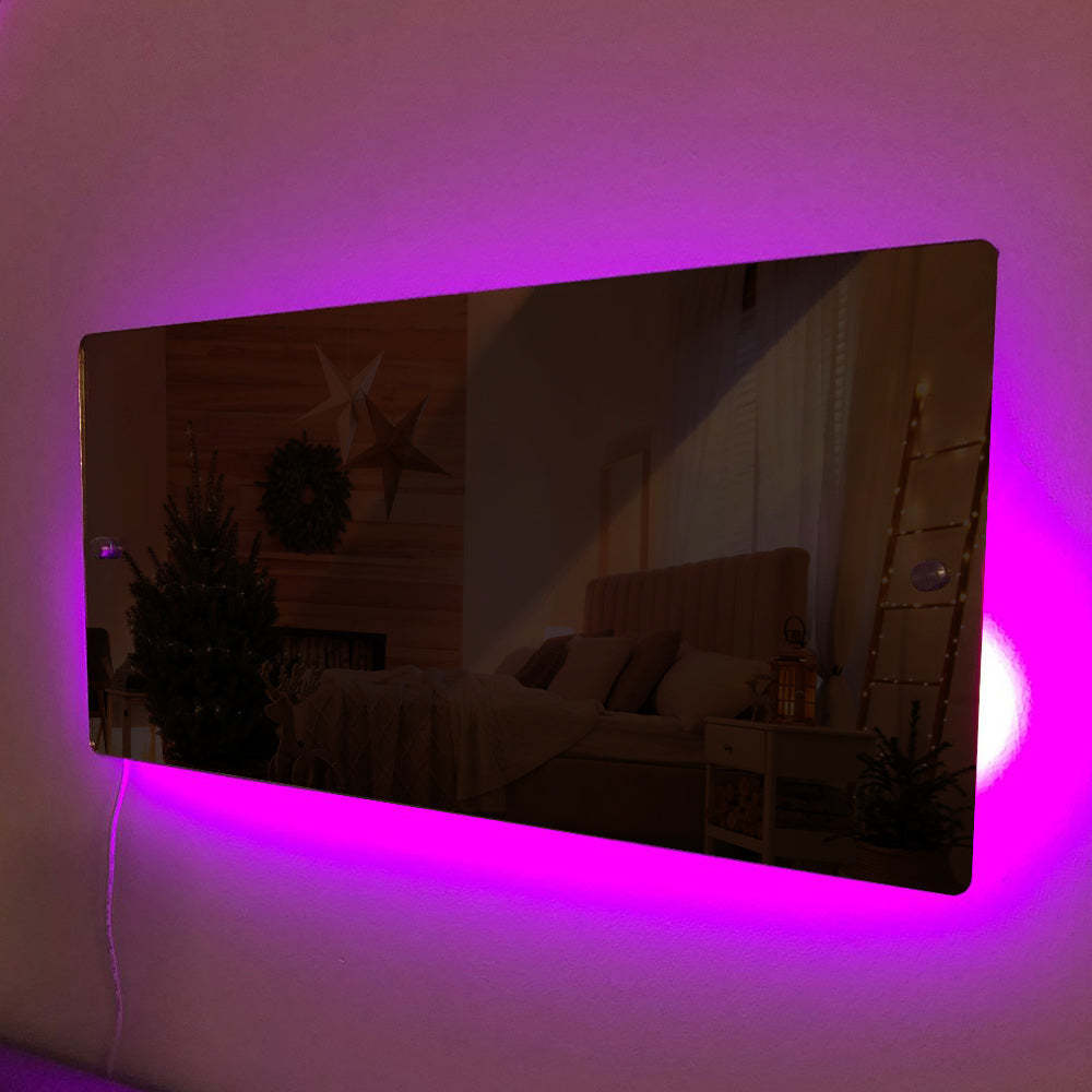 Colorful Mirror Light Marquee Christmas Gift - photomoonlamp