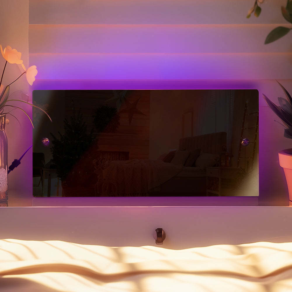 Colorful Mirror Light Marquee Christmas Gift - photomoonlamp