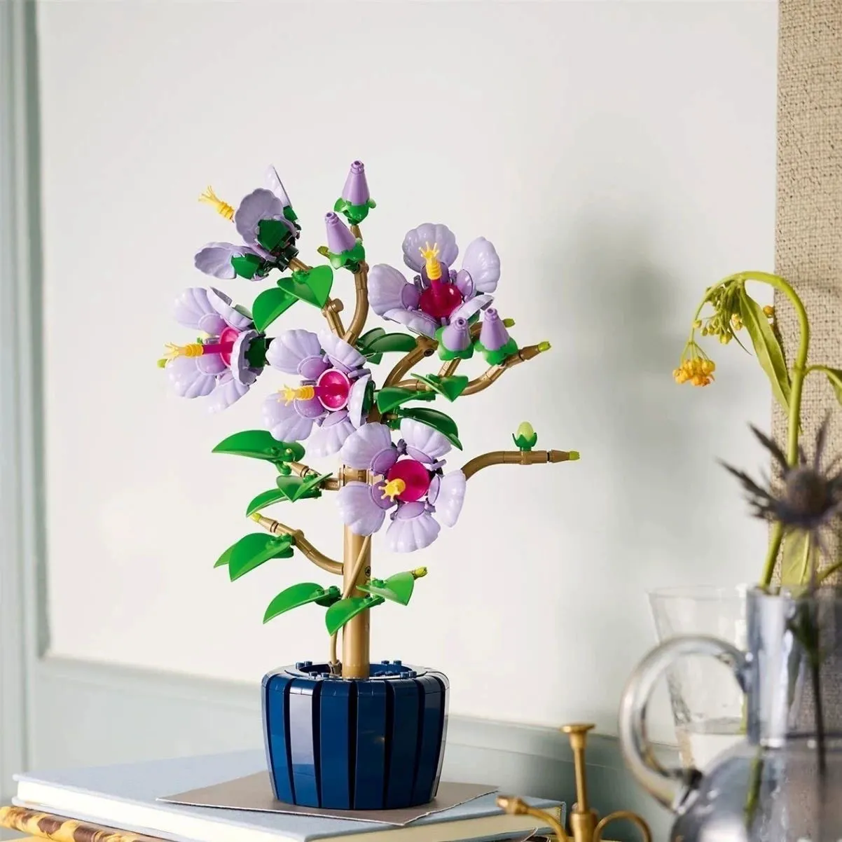 Eternal Bloom Gift for Christmas & Home Décor Flower Bouquet Building Blocks - Get Photo Blanket