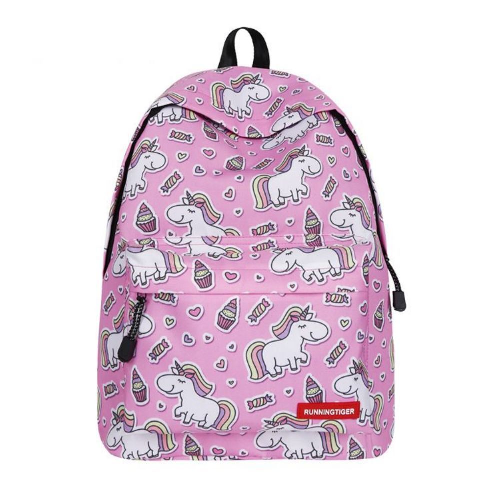 School Backpack Unicorn Bookbag Lightweight School Bag for Boys Girls - Get Photo Blanket
