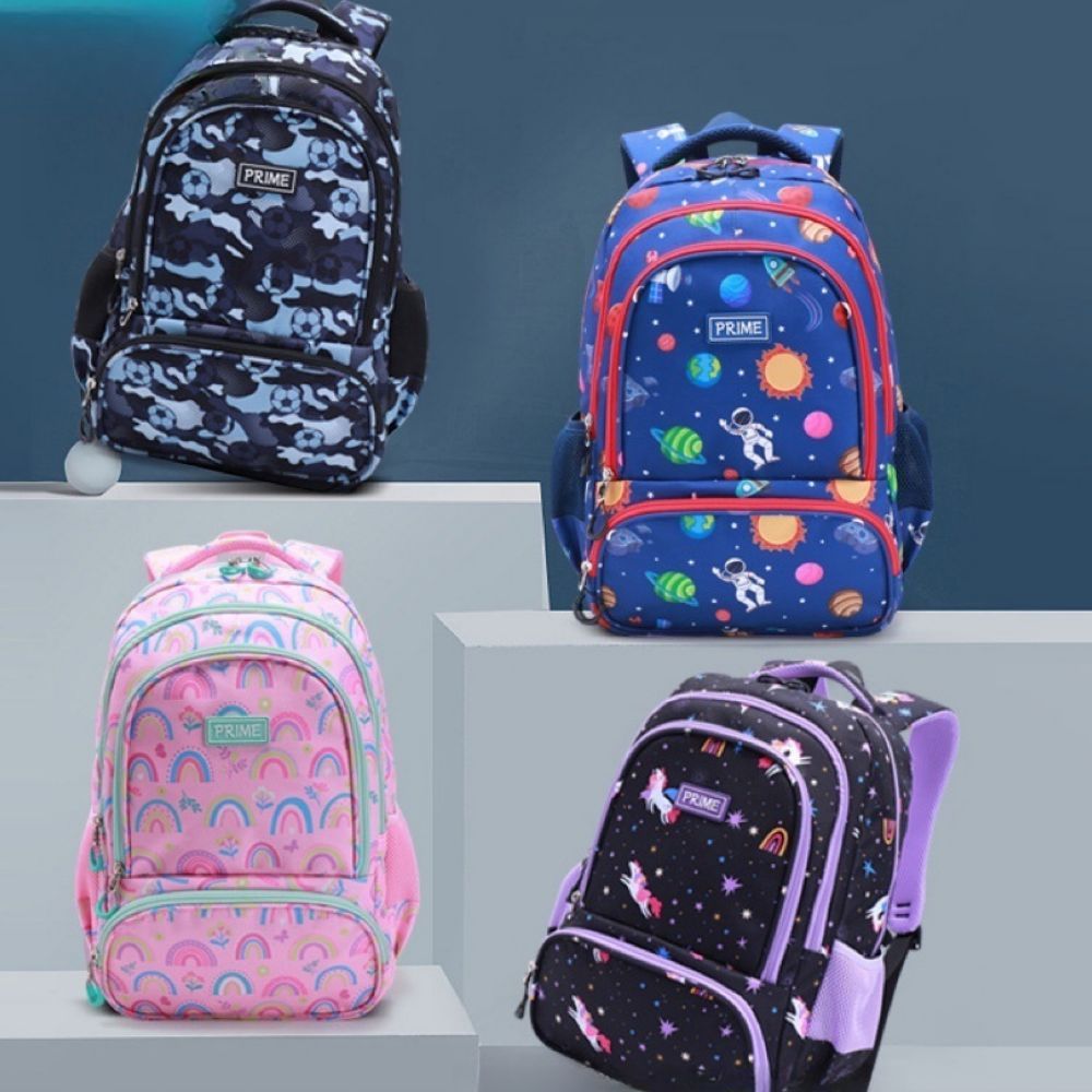 Rainbow School Backpack Astronaut Kids Bookbag Preschool Kindergarten School Bag for Boys Girls - Get Photo Blanket