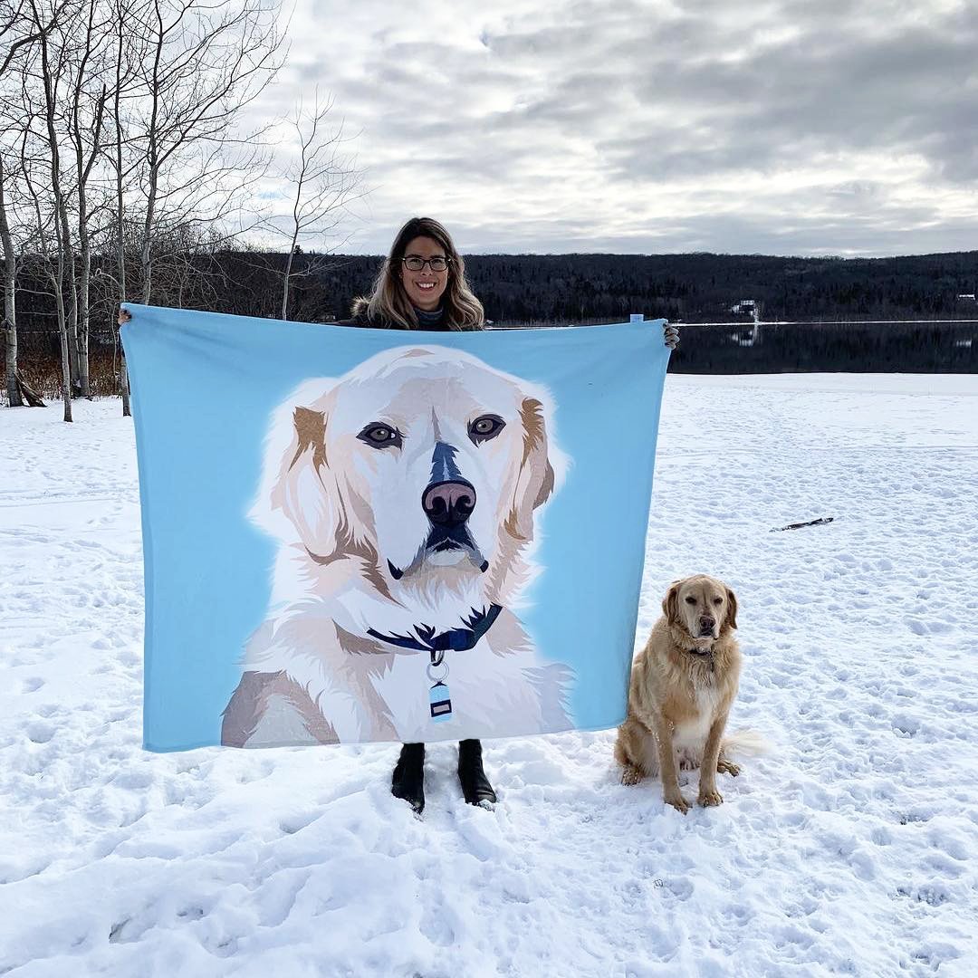 Dog Blanket Custom Dog Blanket Pet Blanket Custom Pet Blanket Printy Pets Pet Photo Blanket Dog Picture Blanket Gifts For Dog Lovers Pets Art Portrait