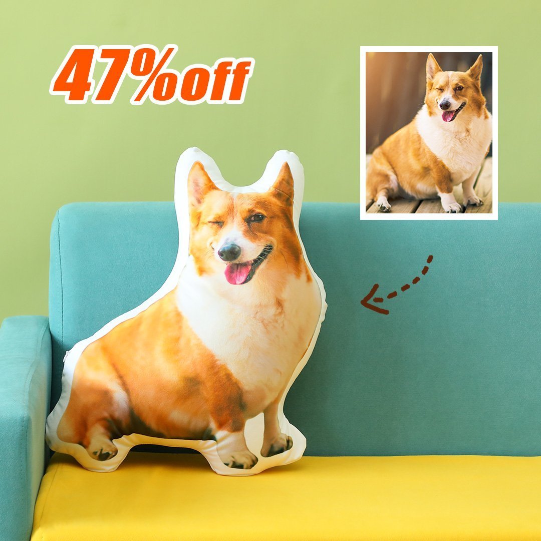 Custom Dog Pillow Dog Photo Pillow Personalized Pet Pillows Cat Pillow