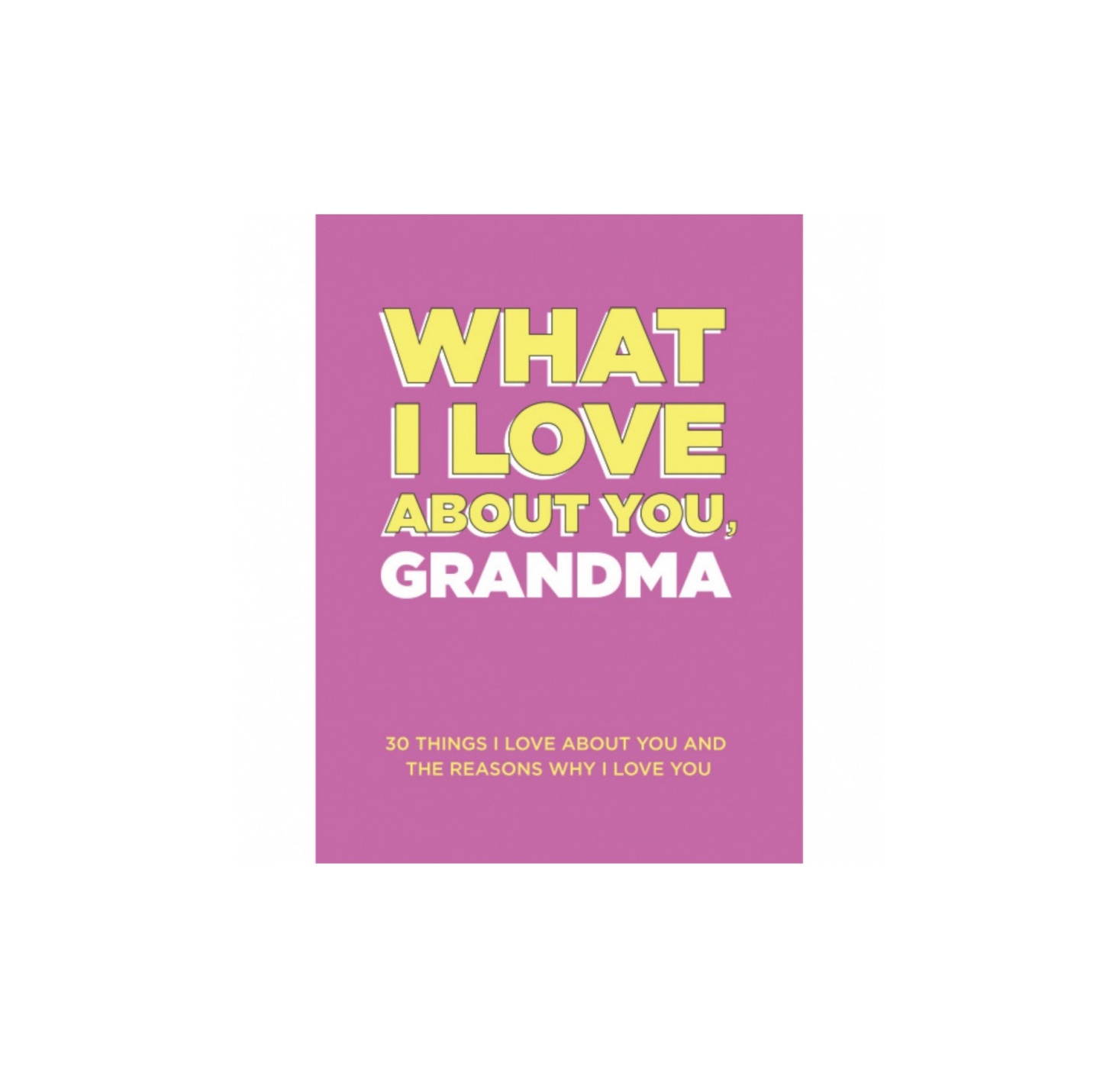 What I Love About You Book: Personalized Fill-in-the-Blank Gift