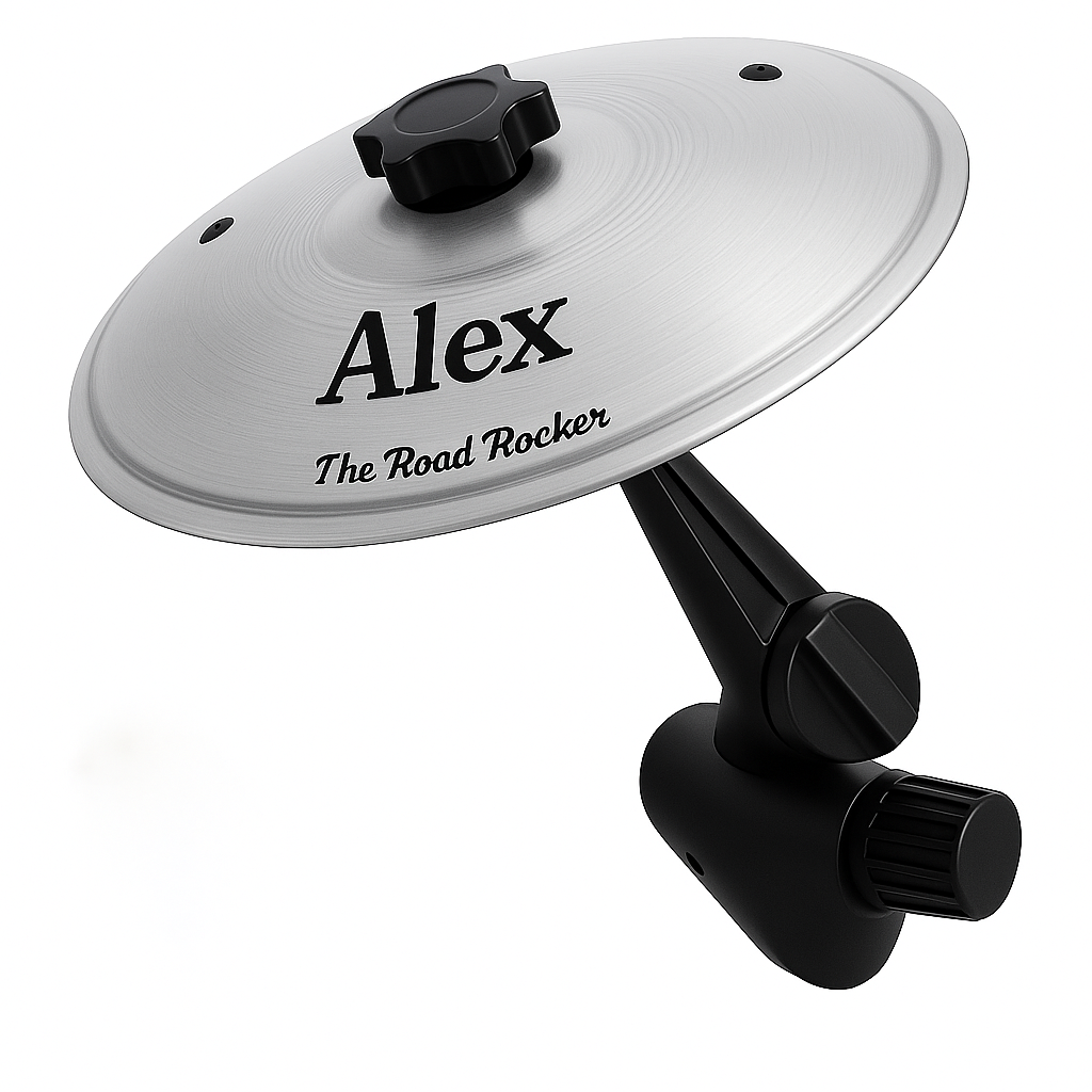 Mini Drum Cymbal Car Air Vent Clip | Funny Crash Cymbal Car Decor for Drummers, Music Lovers & Musicians Gift - Get Photo Blanket