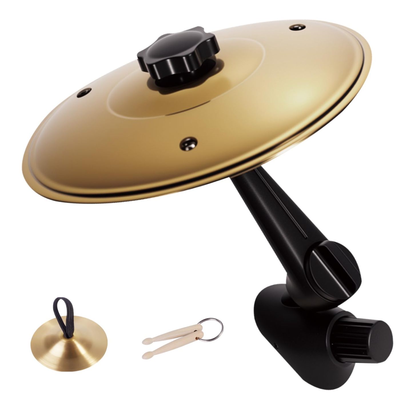 Mini Drum Cymbal Car Air Vent Clip | Funny Crash Cymbal Car Decor for Drummers, Music Lovers & Musicians Gift - Get Photo Blanket