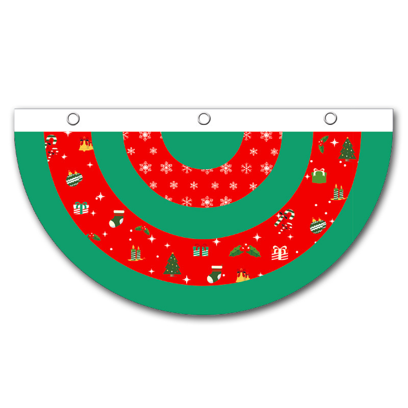 Snowman Fan Christmas Flag: Festive Holiday Banner