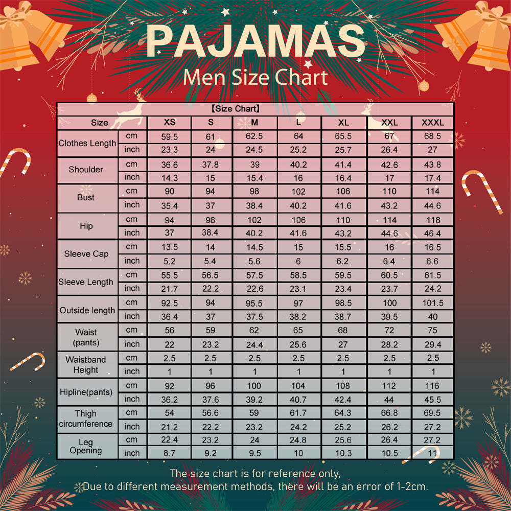 Custom Face Christmas Santa Claus and Elk Sleepwear Personalized Family Pajamas Set - Get Photo Blanket