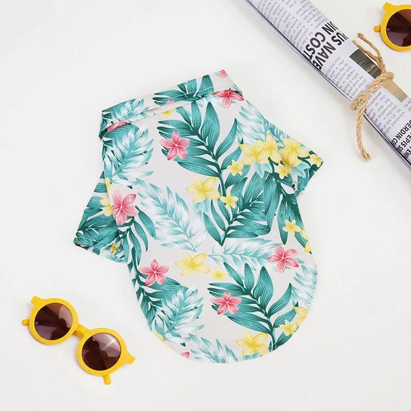 Custom Pet and Owner Matching Hawaiian Shirt Set – Personalized Photo Tropical Outfits for Dogs, Cats, and Humans