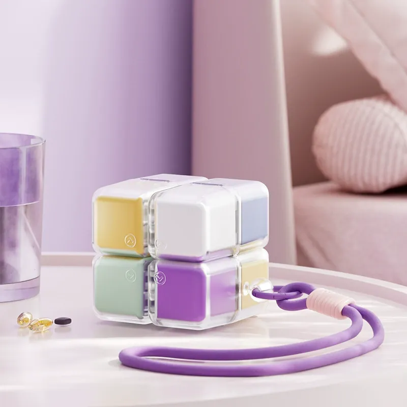 7-Day Weekly Pill Organizer (3 Times a Day) – Portable Large Capacity Medicine Case, BPA-Free Daily Medication Planner for Travel, Vitamins, and Supplements