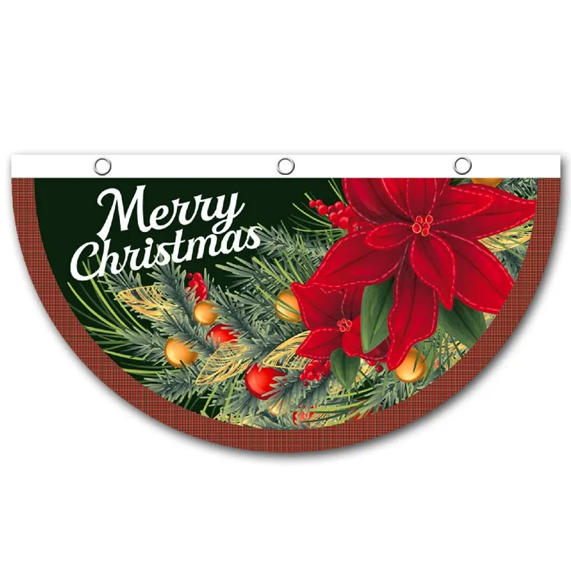 Snowman Fan Christmas Flag: Festive Holiday Banner