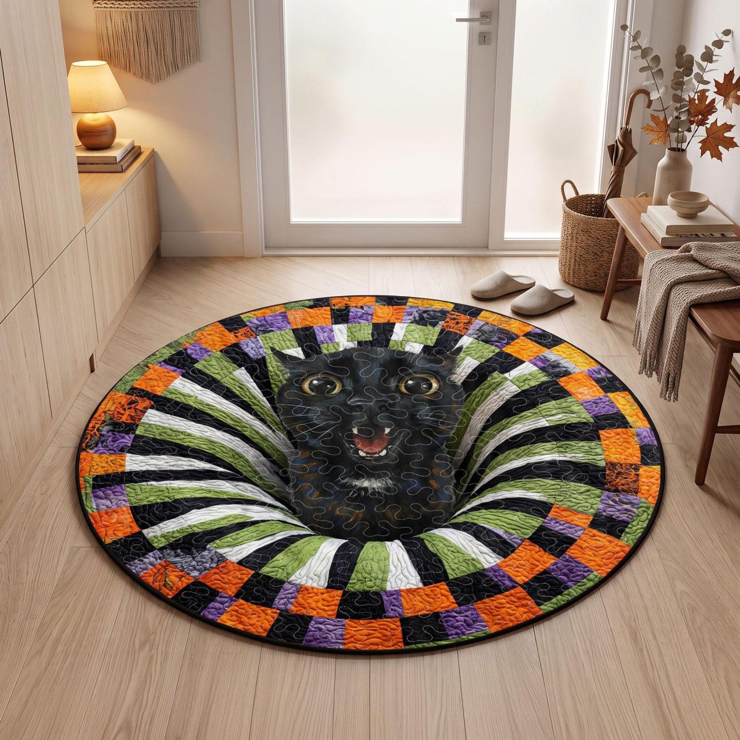 3D Pumpkin Reaper Halloween Rug