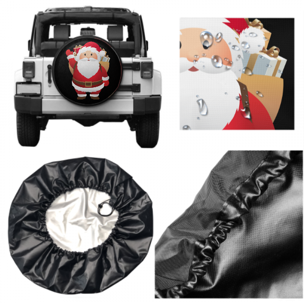 Santa Claus Spare Tire Cover For SUV - MyFaceTshirt