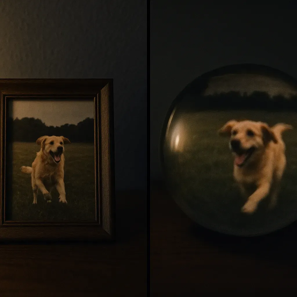 Magic Crystal Ball - Hold Breathable Memories in Your Hand - Get Photo Blanket