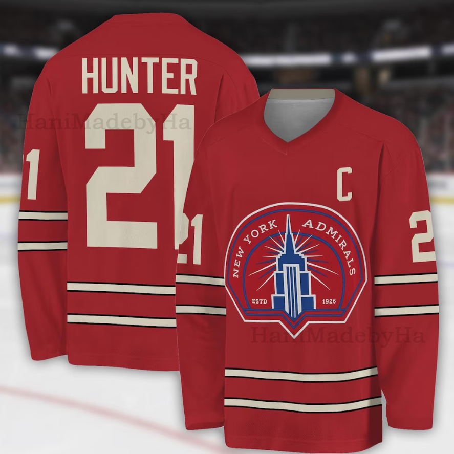 Personalized Hockey Jersey Shirt Custom Logo, Name & Number Sports Streetwear Fan Streetwear Shirt