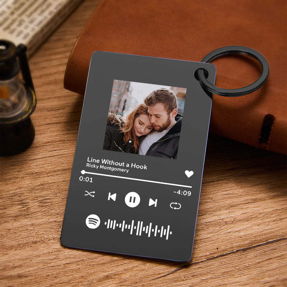 Scannable Spotify Music Code Acrylic Glass Music Decorative Plaque
