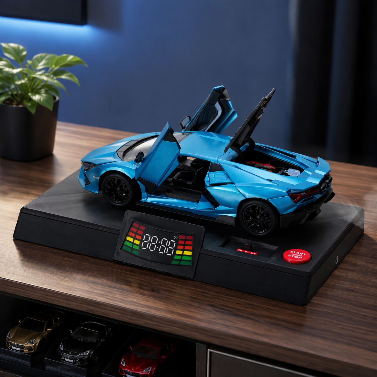Hypercar Alarm Clock Hypercar LED Display