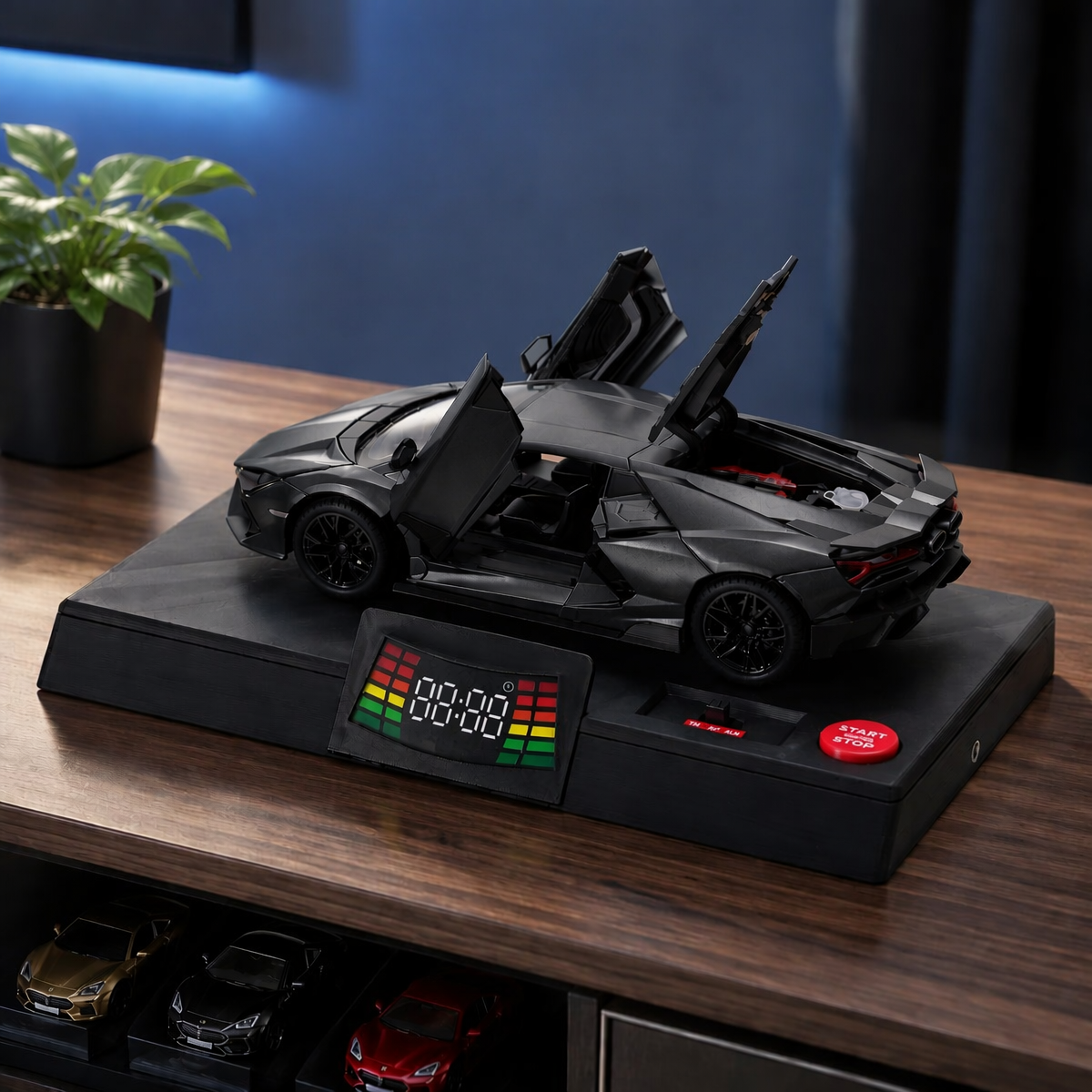 Hypercar Alarm Clock Hypercar LED Display