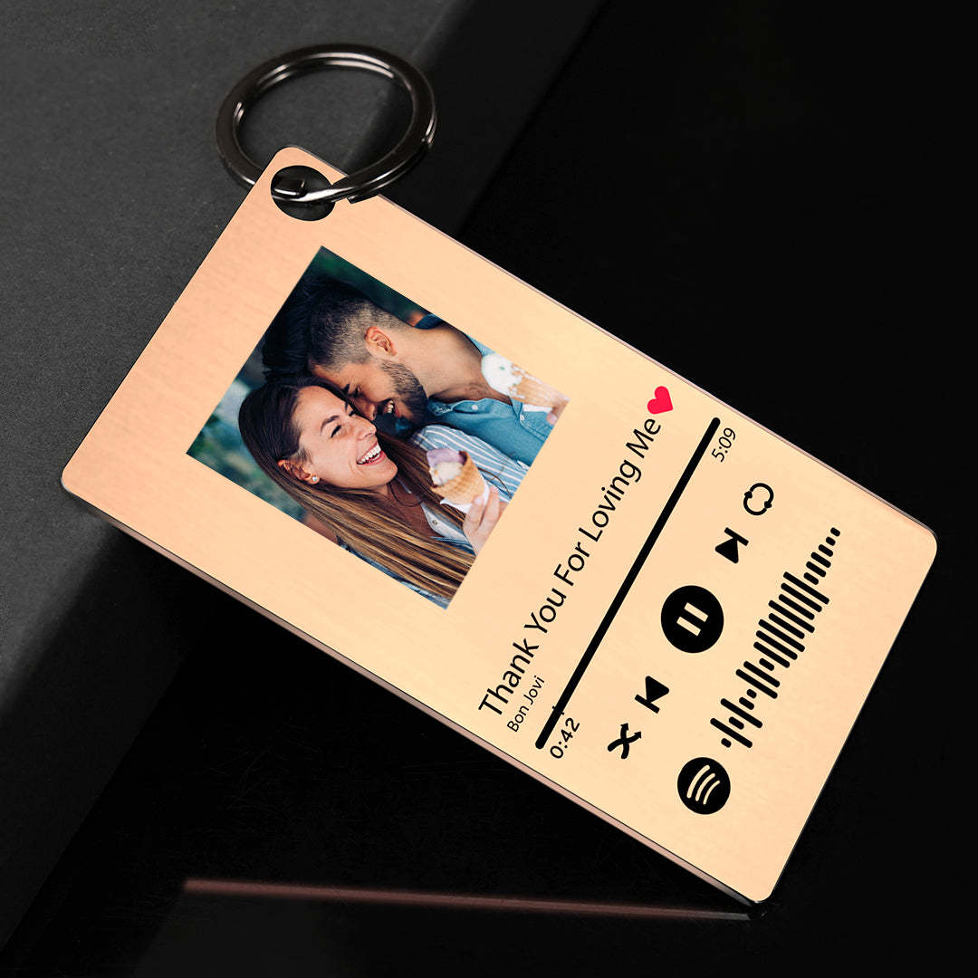 Custom Photo Scannable Spotify Code Music Plaque Gifts For Her/Him
