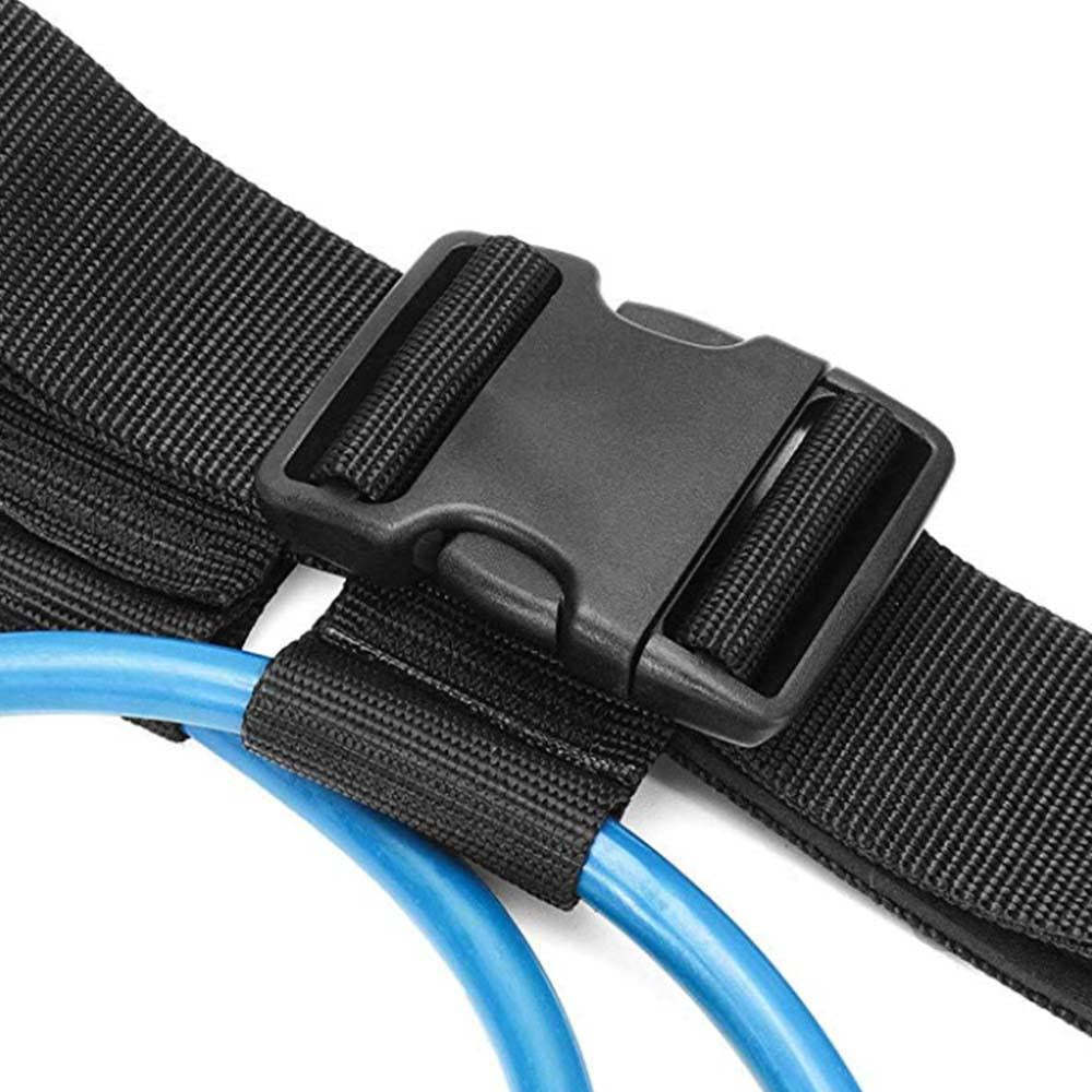 Fitness Booty Bands Set Resistance Bands for Butt Legs Muscle Training Adjust Waist Belt