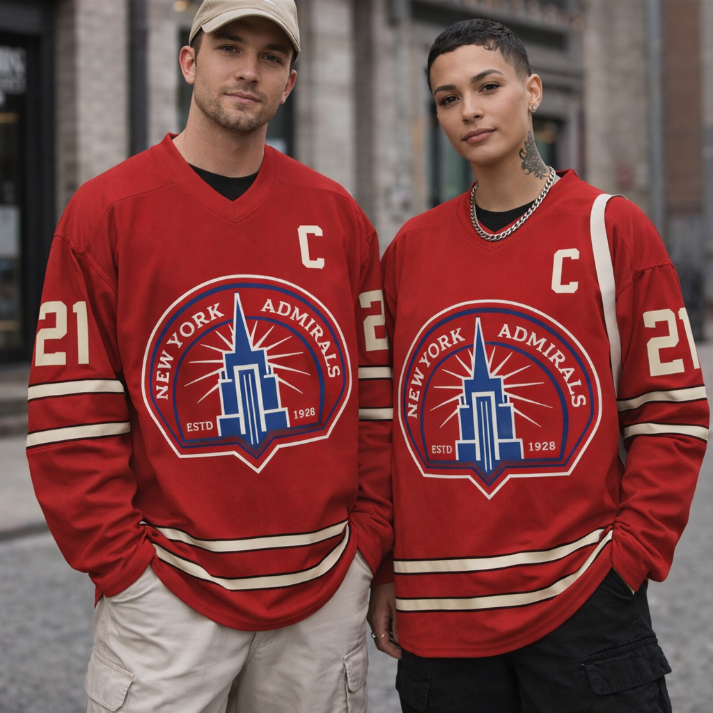 Personalized Hockey Jersey Shirt Custom Logo, Name & Number Sports Streetwear Fan Streetwear Shirt
