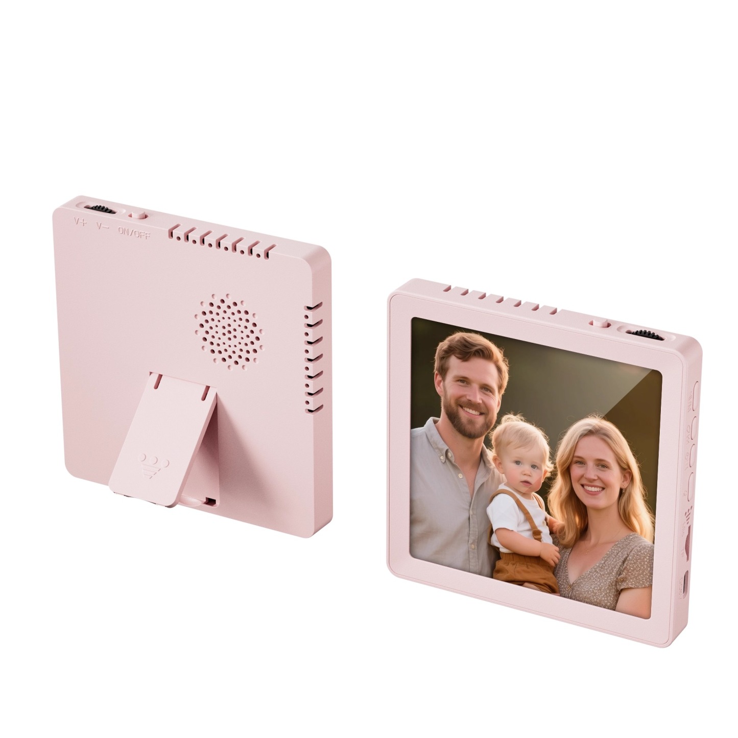 Upgrade Custom Music Fridge Magnets Personalized Photo Frame Can Play Songs And Adjust Volume Christmas Gifts