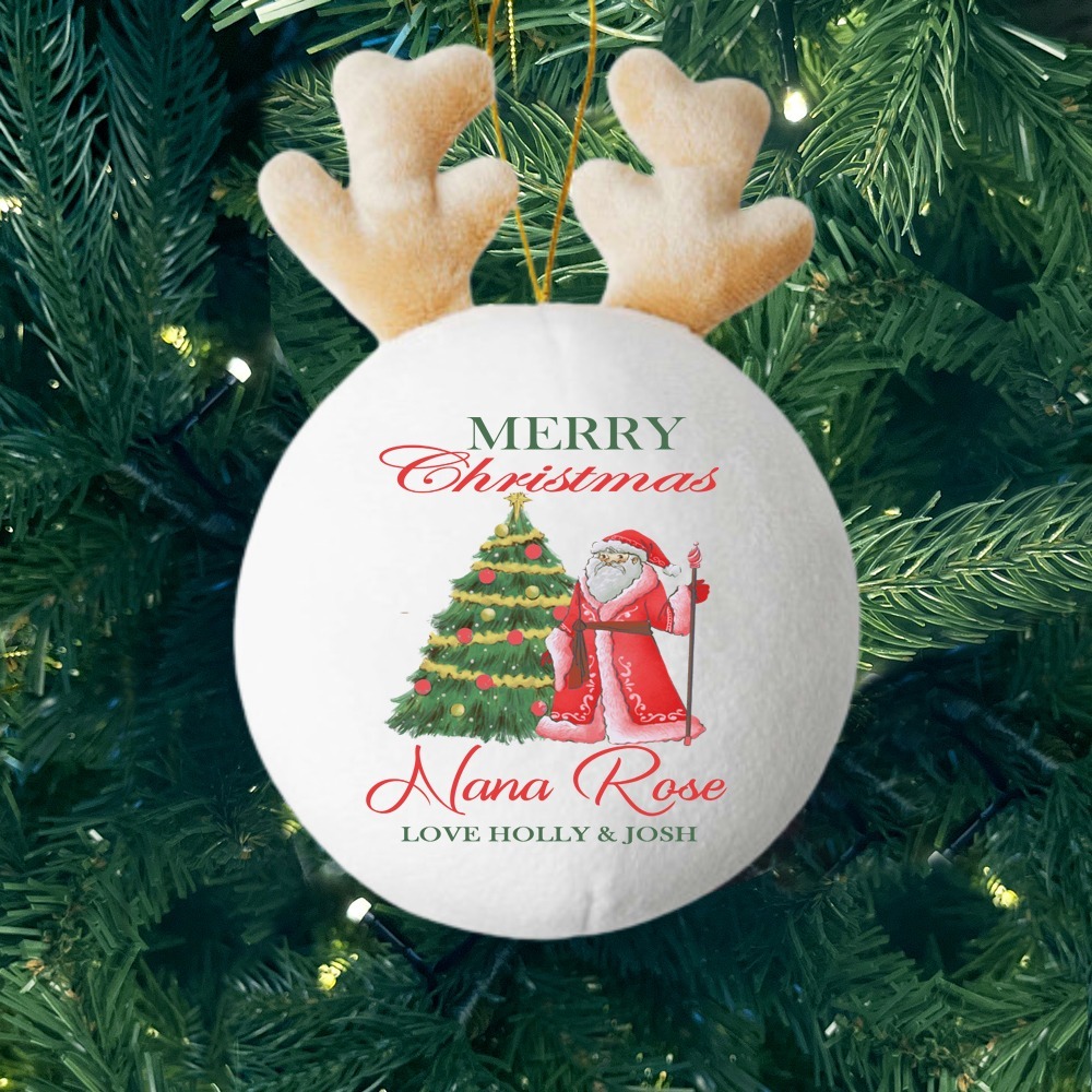 Your Dog- Personalised Fabric Christmas Ornament