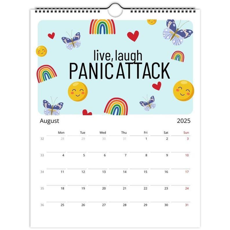 2025 Wall Calendar - Here We Go Again